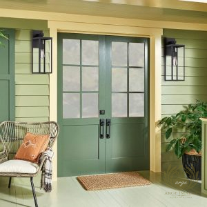 Dış mekan camlı duvar aplik modeli imalatı