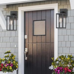 dış mekan duvar aydınlatma siyah camlı villa bungalov kamelya aydınlatma otel kafe restoran (6)