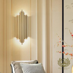 Borulu Gold Aplik Otel Kafe İmalat Modeli - Görsel 4