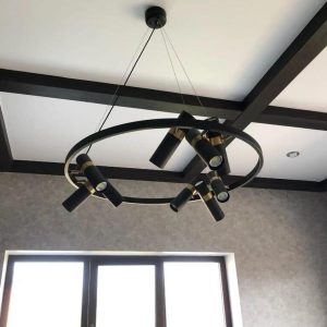 Yuvarlak Siyah Metal LED Sarkıt Avize İmalatı Avize Aplik Dış Mekan Aydınlatma Modelleri İmalatı Yuvarlak Siyah Metal LED Sarkıt Avize İmalatı - Görsel 11