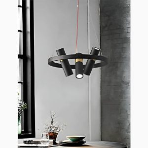 Yuvarlak Siyah Metal LED Sarkıt Avize İmalatı Avize Aplik Dış Mekan Aydınlatma Modelleri İmalatı Yuvarlak Siyah Metal LED Sarkıt Avize İmalatı - Görsel 6