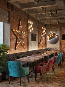 Telli Cafe & Restoran Retro Vintage Loft Tasarım Avize Modelleri ve İmalatı