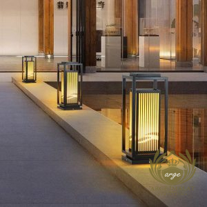 Bahçe Aydınlatma Direk Modelleri Villa Otel Cafe Bahçe Aydınlatma İmalatı - Görsel 4