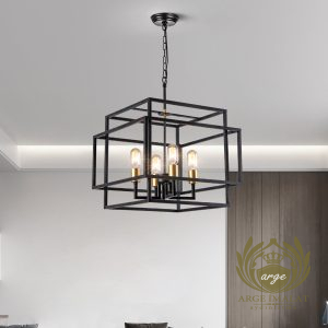 Endüstriyel Loft Avize | Kafe Restoran Vintage Metal Avize İmalatı - Görsel 5