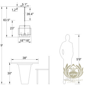 Endüstriyel Loft Avize | Kafe Restoran Vintage Metal Avize İmalatı - Görsel 19