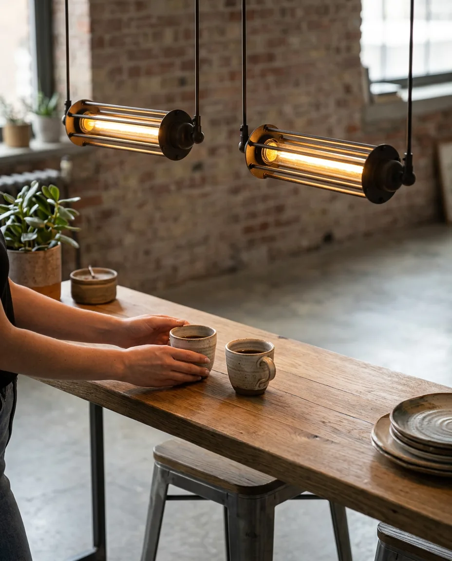 Endüstriyel Loft Silindir Kafes Sarkıt Avize – Rustik Metal Sarkıt Lamba (Kafe, Restoran, Mutfak Ada & Bar İçi) Avize Aplik Dış Mekan Aydınlatma Modelleri İmalatı Endüstriyel Loft Silindir Kafes Sarkıt Avize – Rustik Metal Sarkıt Lamba (Kafe, Restoran, Mutfak Ada & Bar İçi) - Görsel 14