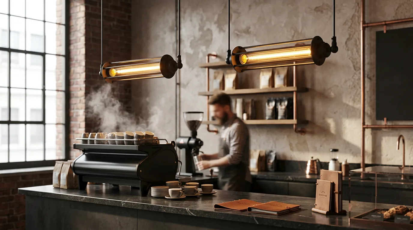 Endüstriyel Loft Silindir Kafes Sarkıt Avize – Rustik Metal Sarkıt Lamba (Kafe, Restoran, Mutfak Ada & Bar İçi) Avize Aplik Dış Mekan Aydınlatma Modelleri İmalatı Endüstriyel Loft Silindir Kafes Sarkıt Avize – Rustik Metal Sarkıt Lamba (Kafe, Restoran, Mutfak Ada & Bar İçi) - Görsel 12