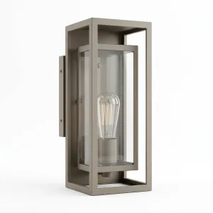 modern geometrik metal dis mekan duvar apligi seffaf camli rustik aydinlatma
