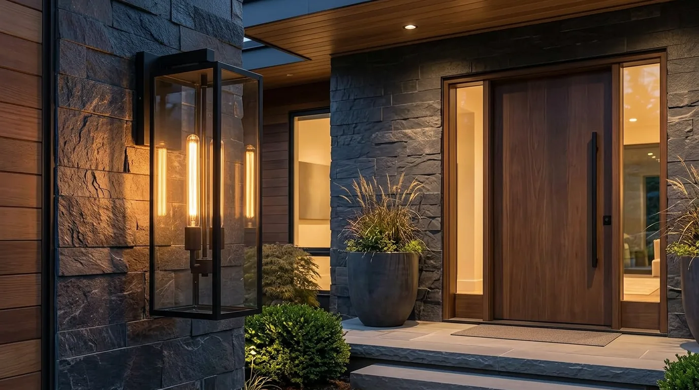 Siyah Metal Kasa Çift Duylu Camlı Uzun Dış Mekan Aplik - Villa Kapı Yanı, Veranda, Bahçe Duvarı ve Havuz Kenarı Dekoratif Duvar Aydınlatma Lambası İmalatı Avize Aplik Dış Mekan Aydınlatma Modelleri İmalatı Siyah Metal Kasa Çift Duylu Camlı Uzun Dış Mekan Aplik - Villa Kapı Yanı, Veranda, Bahçe Duvarı ve Havuz Kenarı Dekoratif Duvar Aydınlatma Lambası İmalatı - Görsel 10
