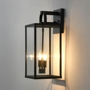 Modern Rustik Bahçe Lambası yan açıdan ışık etkisi